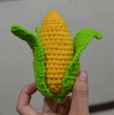 Free Crochet Corn Pattern How To Knit Worldly Wonders Workshop