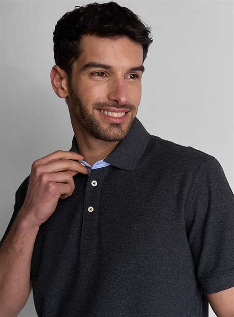 Ripley POLO MANGA CORTA CUEOX CACHAREL PARA HOMBRE