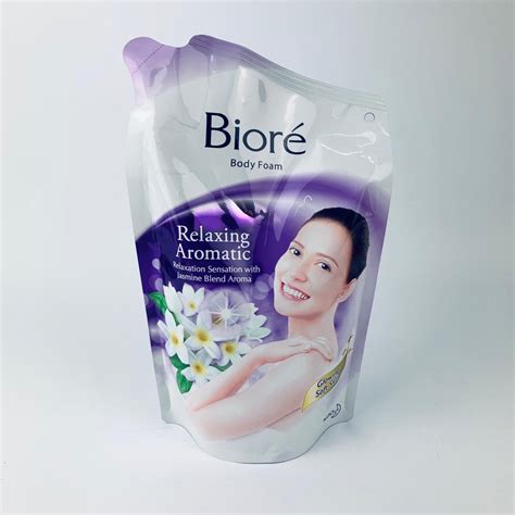 Jual Biore Body Foam Relaxing Aroatic 400ml Shopee Indonesia