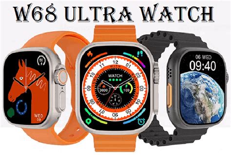 Microwear W68 Ultra Smartwatch price in bangladesh