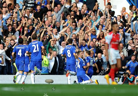 Chelseas Eden Hazard Celebrates His Goal Editorial Stock Photo - Stock Image | Shutterstock