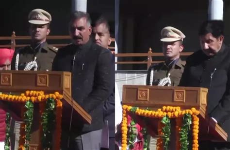 Sukhwinder Singh Sukhu Takes Oath As 15th Chief Minister Of Himachal