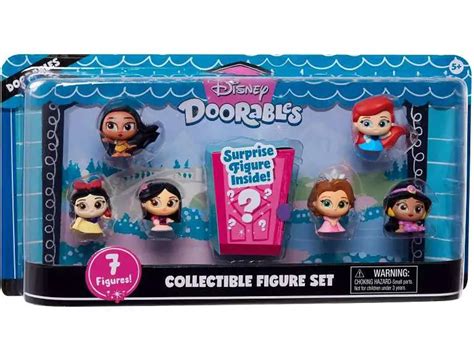 Disney Doorables Disney Princess Collectible Figure 7-Pack Set Moose Toys - ToyWiz