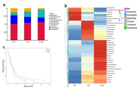 Effect Of Lgr Cr And Rs On Gut Microbiota Composition In Dynamic