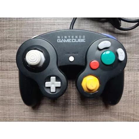 Controle Original Nintendo Gamecube Preto Ref Is6 Em Brasil Clasf Jogos