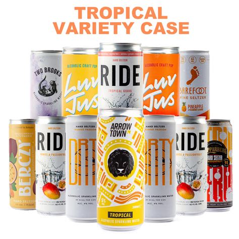 Hard Seltzer Taster Box Tropical Flavour Buy Online Seltz Store