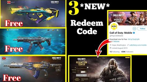 Legendary Gun Redeem Code In Codm Call Of Duty Redeem Codes