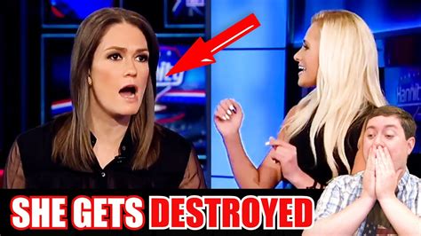 Tomi Lahren Humiliates Screeching Jessica Tarlov During Live Tv Brawl Youtube