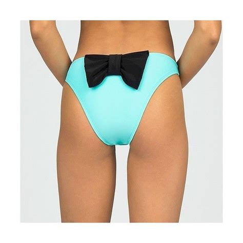 Women S Cheeky Bow Bikini Bottom Liked On Polyvore Featuring