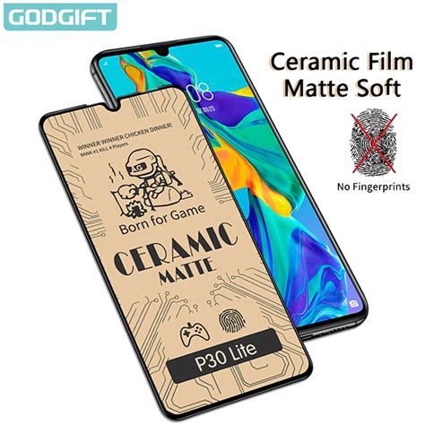 Godgift Matte Ceramic Screen Protector Tempered Glass Full Coverage