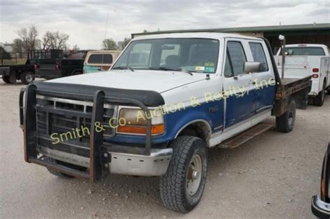 1993 F 350 Crew Cab 4x4 Diesel Live And Online Auctions On