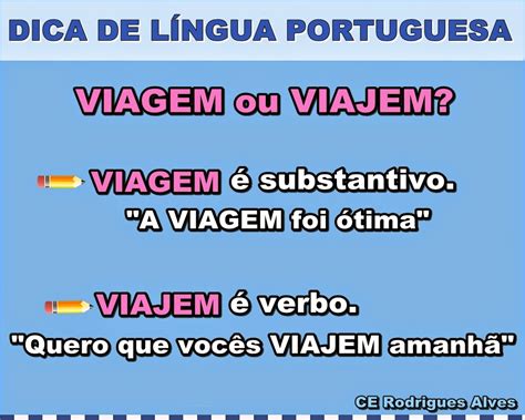Como Escreve Viagem Ou Viajem - FDPLEARN