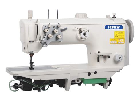 Double Needle Compound Feed Heavy Duty Lockstitch Sewing Machine Fx