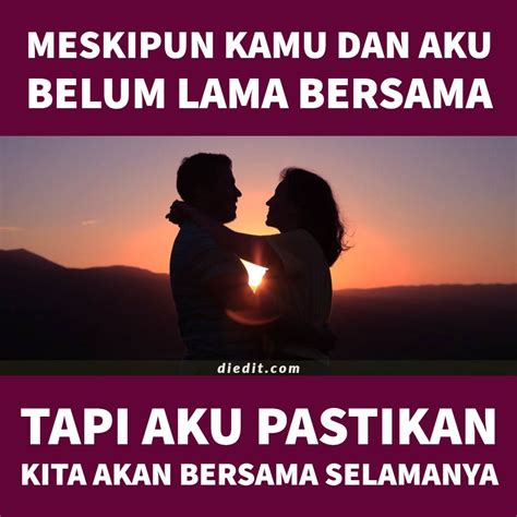 Poster Kata Kata Romantis Coretan