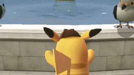 Detective Pikachu GIF - Detective Pikachu - Discover & Share GIFs