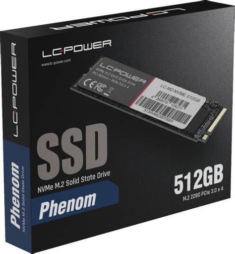 LC Power Phenom Serie SSD 512GB LC M2 NVME 512GB от Vario bg