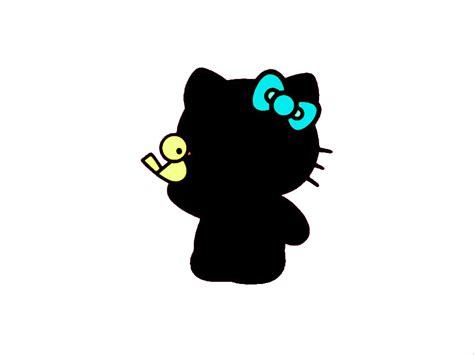 Hello Kitty Silhouette Clip Art