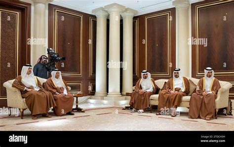 Prince Of The State Of Qatar Sheikh Tamim Bin Hamad Al Thani Offering His Condolences To Kuwait