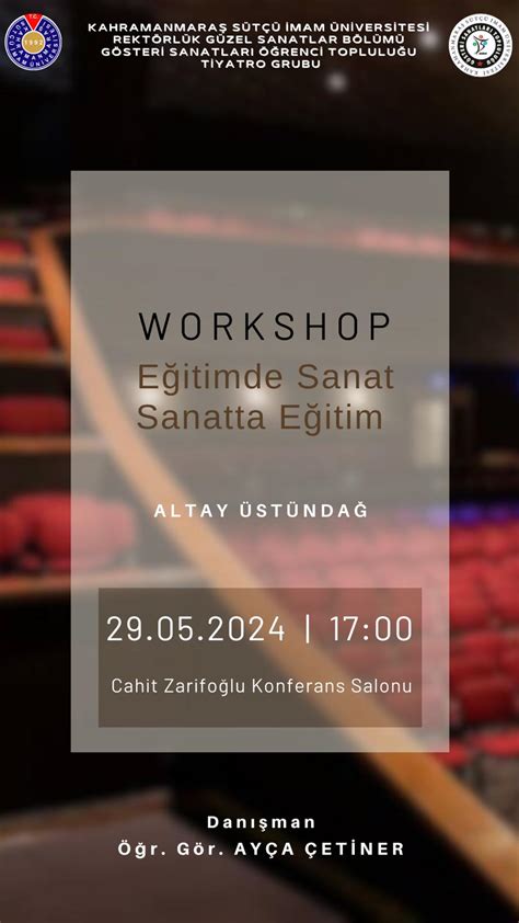 Ks Rekt Rl K G Zel Sanatlar B L M Workshop E Itimde Sanat Sanatta