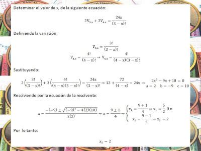 Colección de Ejercicios de Matemáticas CEM Ecuación de segundo grado