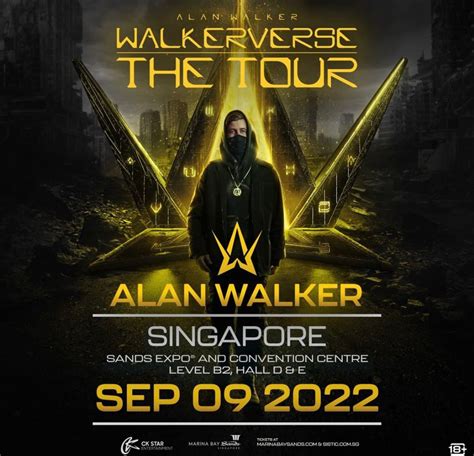 Alan Walker is coming to Singapore this September for his world tour