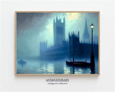 Vintage Architecture Painting Cloudy Painting Cloud Painting Oil