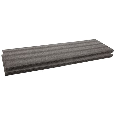 2-Pack Packing Foam Sheets - 54x16x1.5 Customizable Polyethylene Insert ...