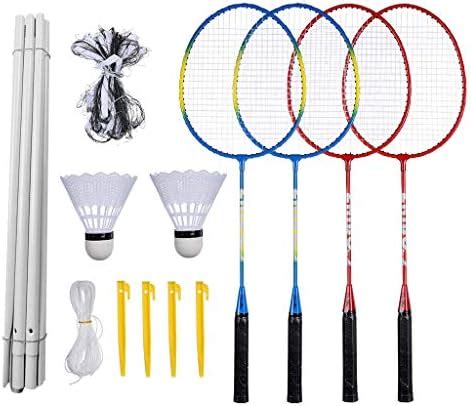 Outdoor Badminton Net Set, Portable Badminton Rackets Combo Combination ...