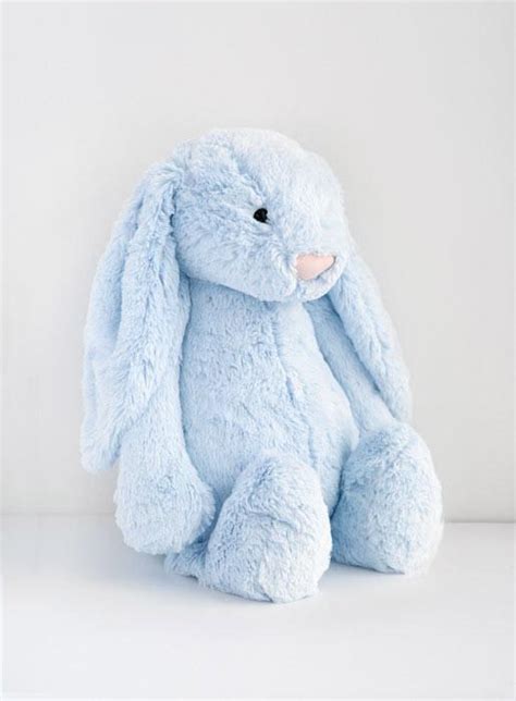 Jellycat Large Bashful Bunny Blue Trotters Childrenswear