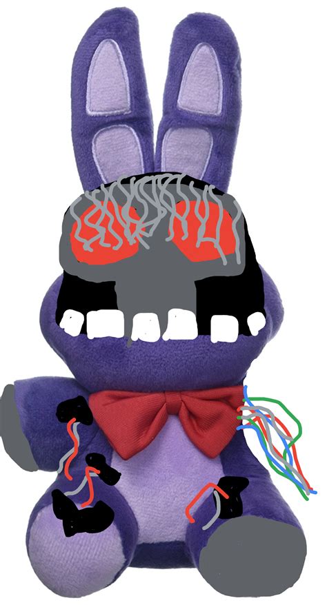 Withered Bonnie Plush Edit By Funfunfox43 On Deviantart