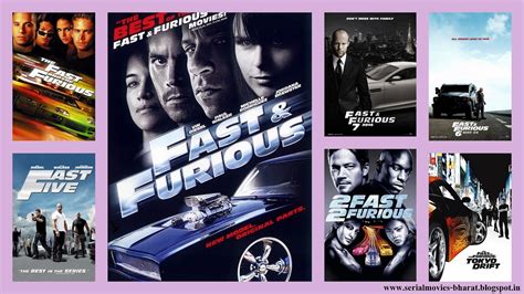 Movies Series: Fast and the Furious Series