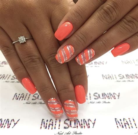 Pin On Birthdays Coral Nails With Design Coral Nails Nail Colors