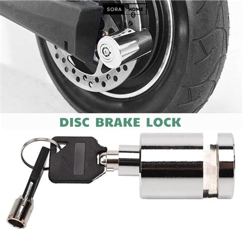 Motorcycle Disc Brake Lock Motorcycle Padlock Heavy Duty Anti Theft