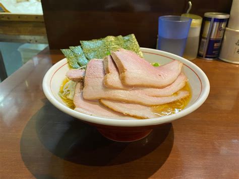 「らーめん 飛粋」のチャーシューメンももとネギ＠蒲田 家系ラーメンマン