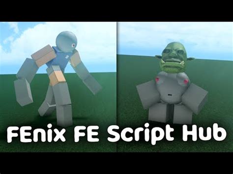 ROBLOX FEnix FE Script Hub ROBLOX EXPLOITING YouTube