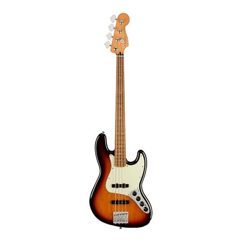 Fender Player Plus Jazz 4 String Bass Guitar Value Bundle 3 Tone Sunburst Right Hand Fender