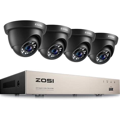 Zosi H P Kit Cam Ra De Surveillance Avec Ch N