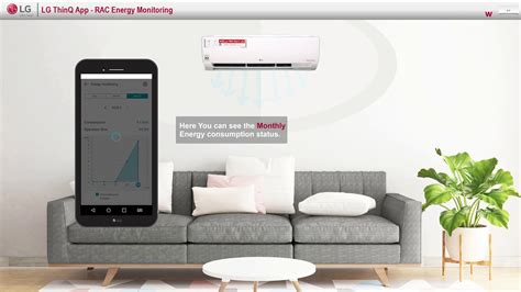 Lg Thinq App Air Conditioner Energy Monitoring Youtube