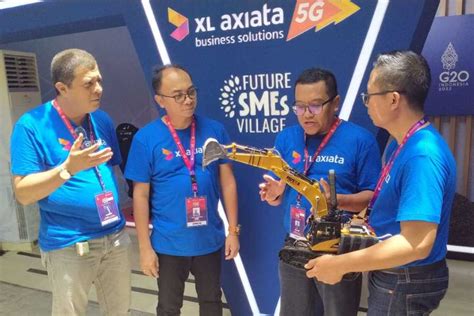 Dukung KTT G20 XL Gelar Jaringan 5G Hingga Tawarkan Busol UMKM