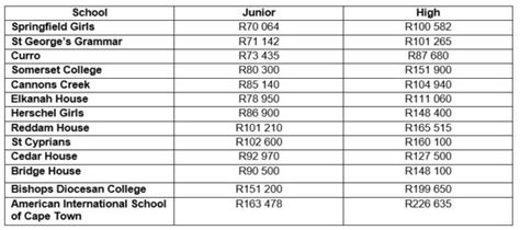 Back To School Fees Cape Town S Model C And Private Options