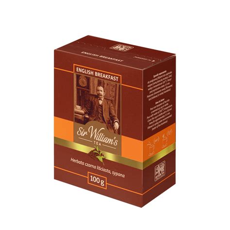 Herbata Sir William s Tea English Breakfast 100g czarna liściasta