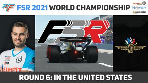 The Race Formula SimRacing FSR World Championship On RFactor 2 Race 6