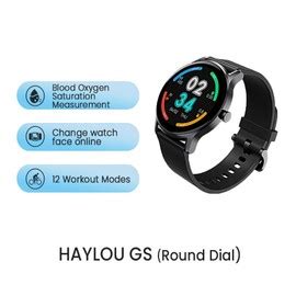 Haylou Gst Montre Intelligente Hommes Femmes Montre Sang Oxygène