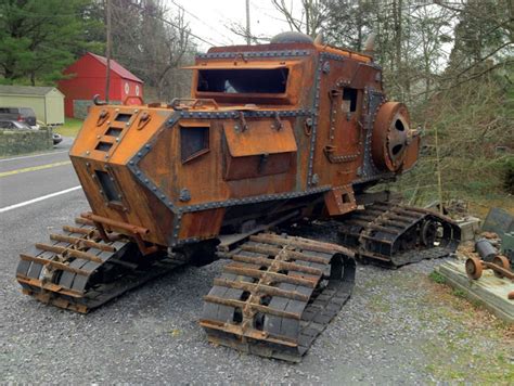 Steampunk Tractor Tank Justpost Virtually Entertaining