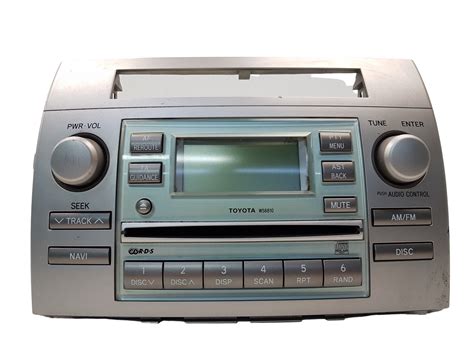 Radio Cd Mp Player Toyota Corolla Verso F W