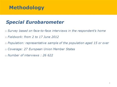 Flash Eurobarometer XXX TITLE Survey Commissioned By The European