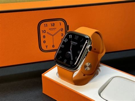 【目立った傷や汚れなし】★即決 ケア 美品 Apple Watch Series8 Hermes 45mm アップルウォッチ エルメス