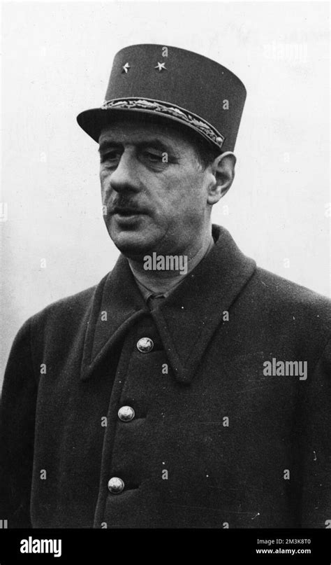 Charles De Gaulle Black And White Stock Photos Images Alamy