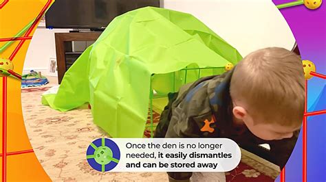 Simply Living Build Your Own Den Fort Building Kit Small Medium And