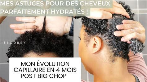 Mon EVOLUTION Capillaire En 4 Mois POST BIG CHOP Avis Produits